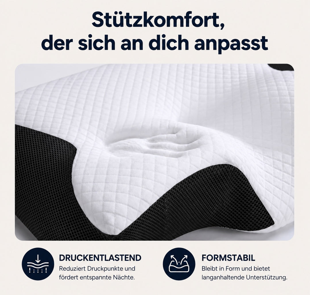 Sleepora Kissen – Schmerzfrei & Ausgeruht Aufwachen