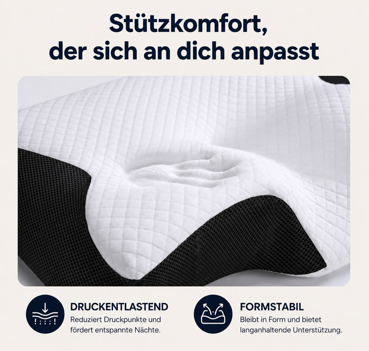 Sleepora Kissen – Schmerzfrei & Ausgeruht Aufwachen